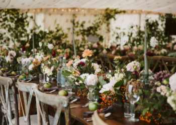 Seasonal Tablescaping with Tattie Rose Flowers