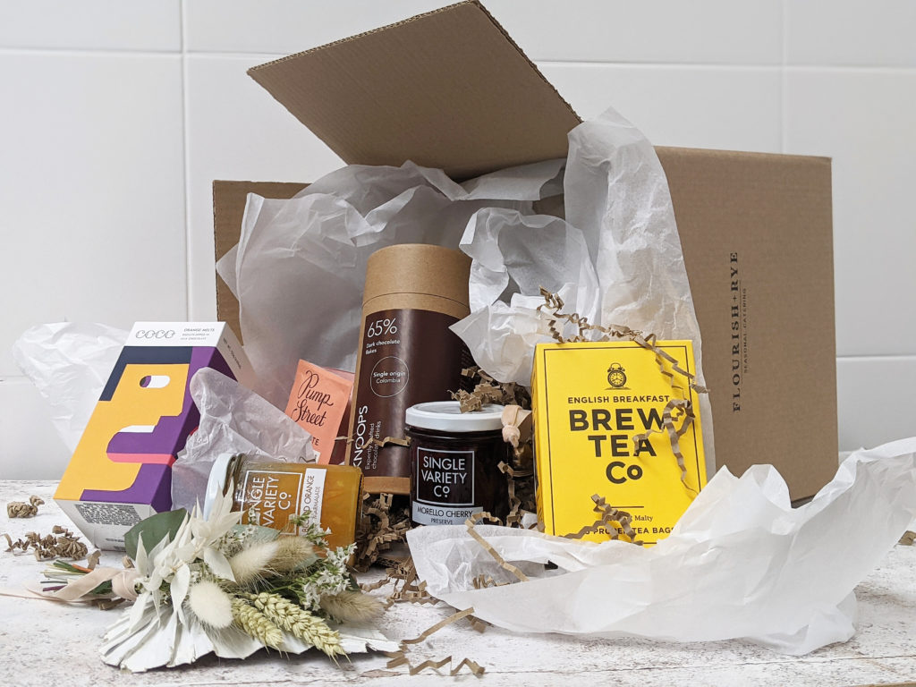 Christmas Hampers by Flourish and Rye from The Wedding Edition