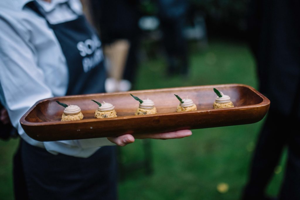 winter canapés