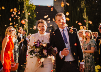 beautiful garden wedding