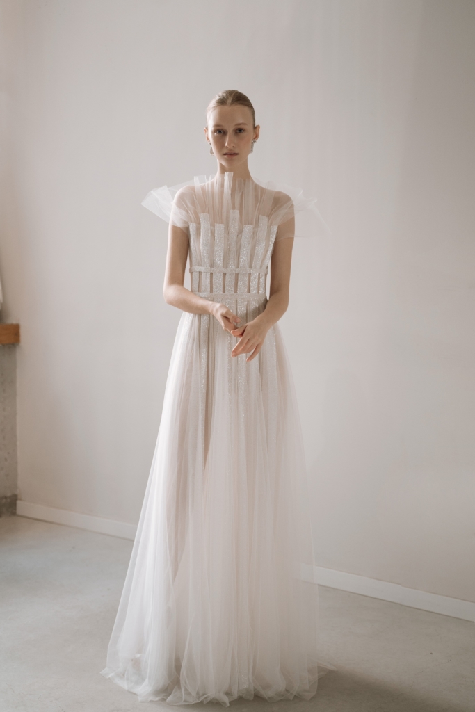 Stylish Ruth wedding dress by Chana Marelus