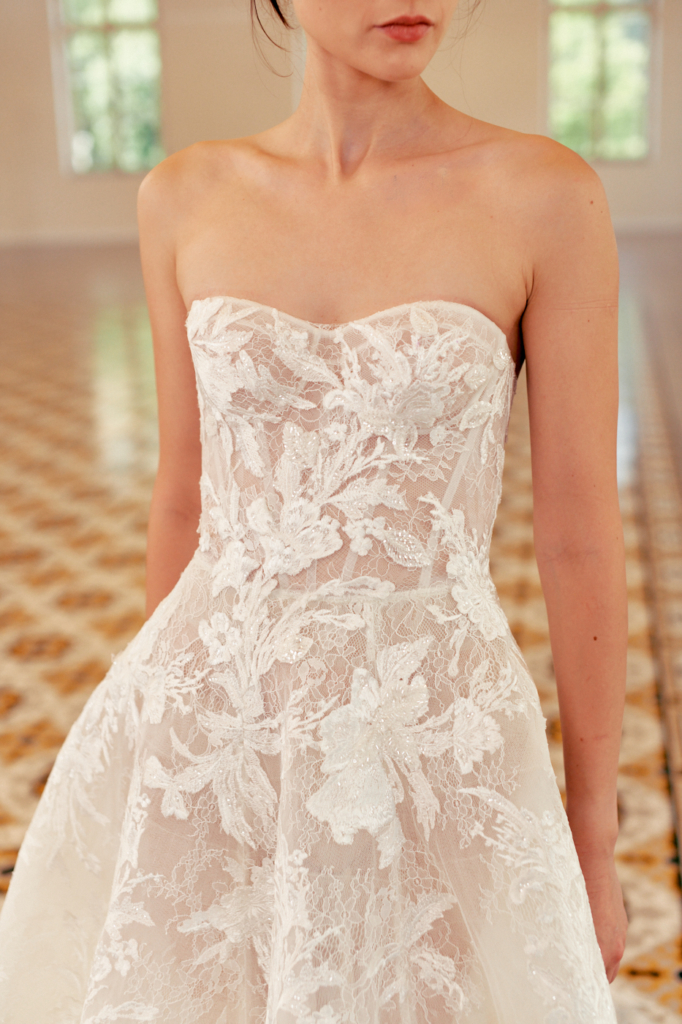 Mira Zwillinger wedding dress top looks