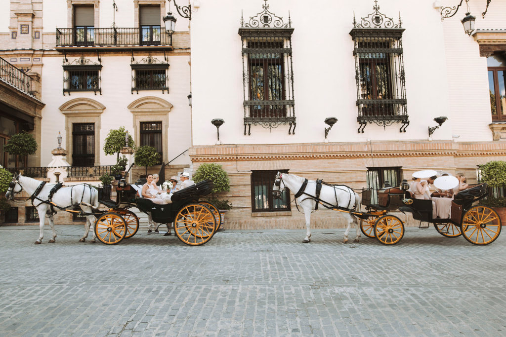 Inside: A Spectacular Wedding in Seville Spain