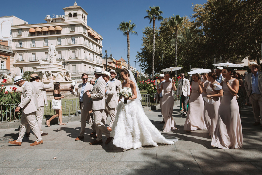 Inside: A Spectacular Wedding in Seville Spain