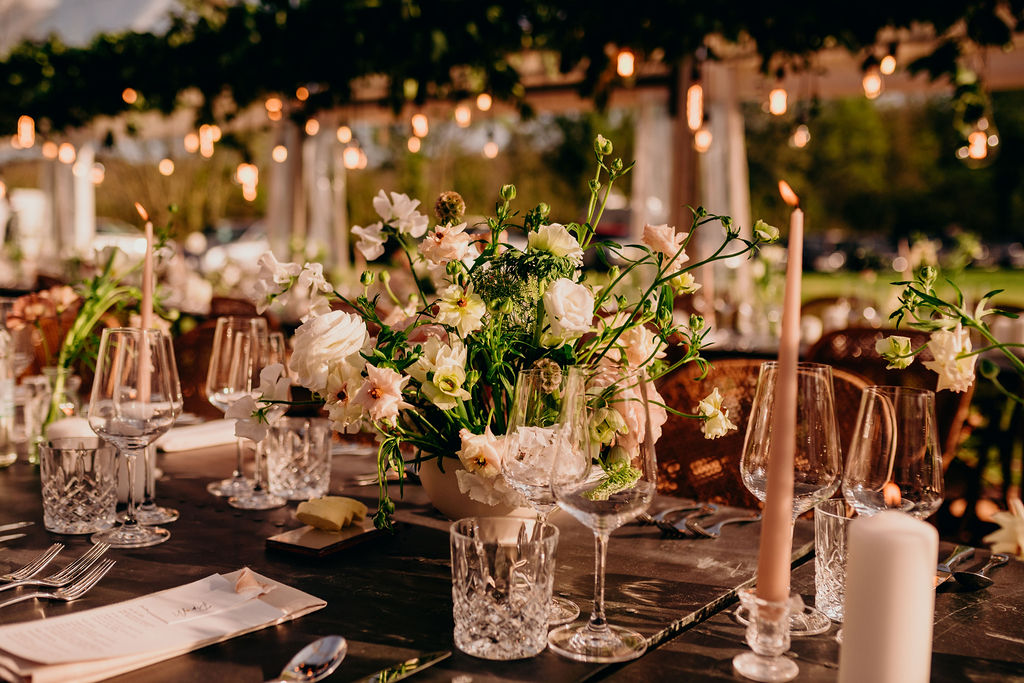 Wedding tablescape