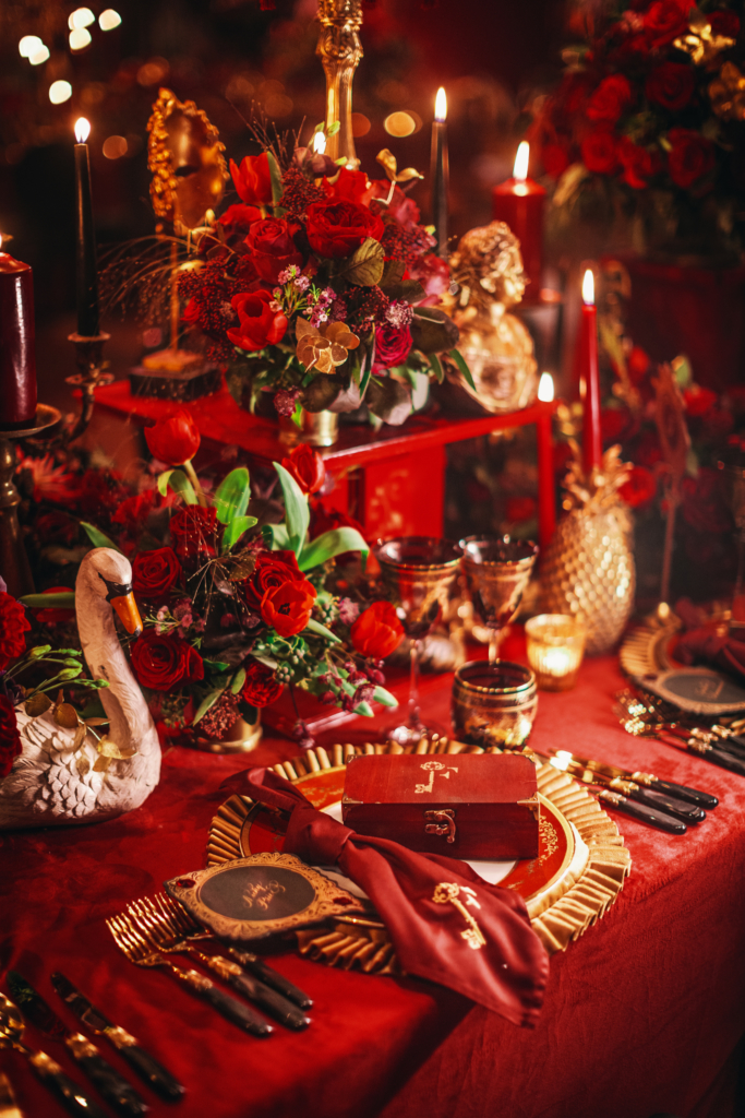 How I created the ultimate Fantasia II tablescape