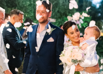 Inside: A Spectacular Greek Wedding In Athens