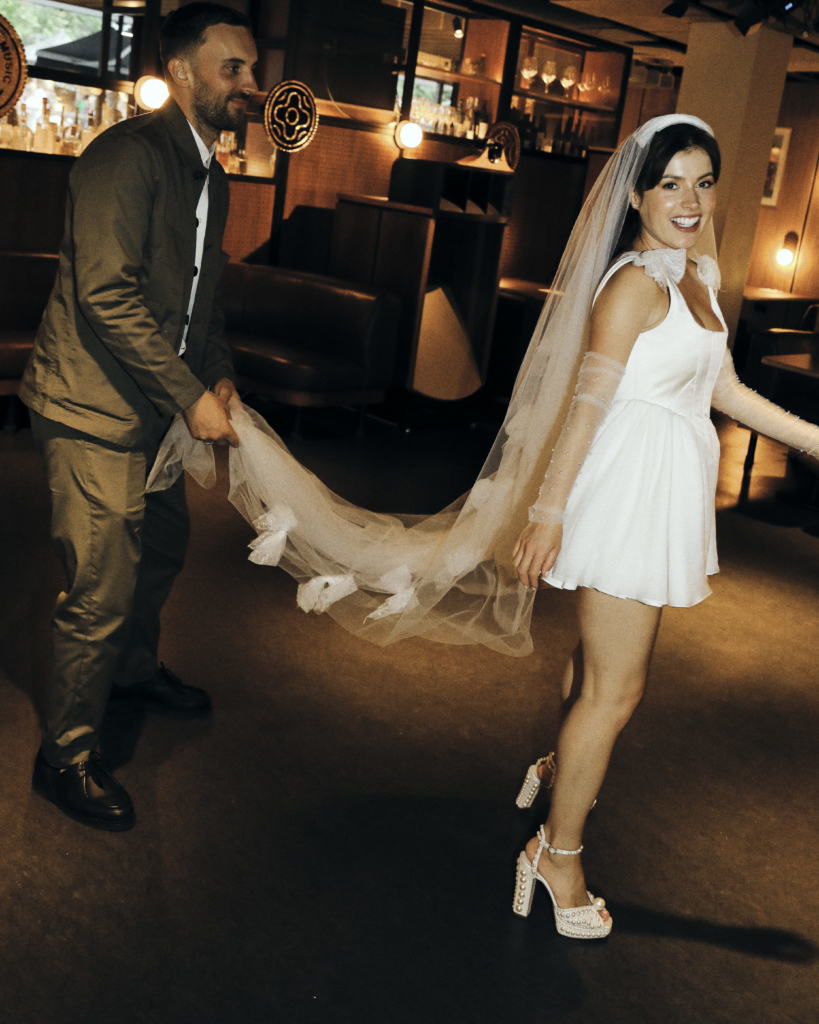 Actress Aimée Kelly's Chic London Wedding