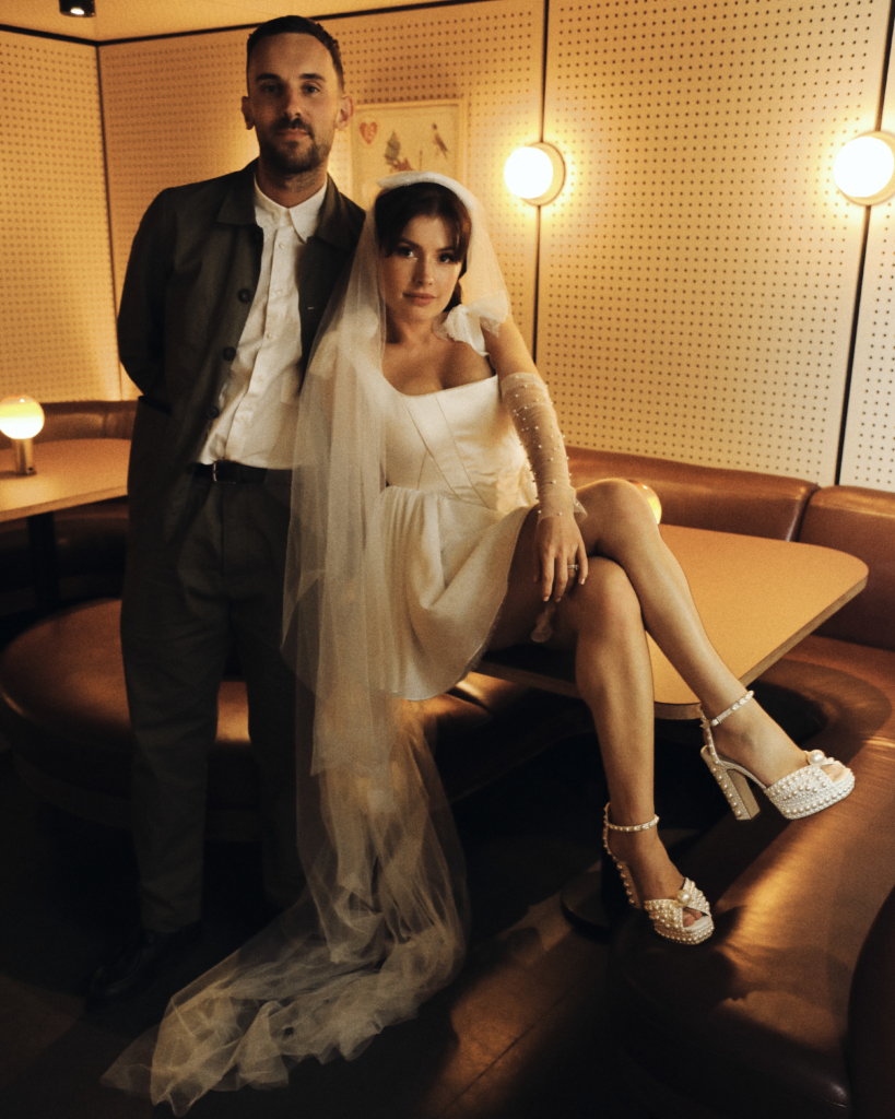 Actress Aimée Kelly's Chic London Wedding