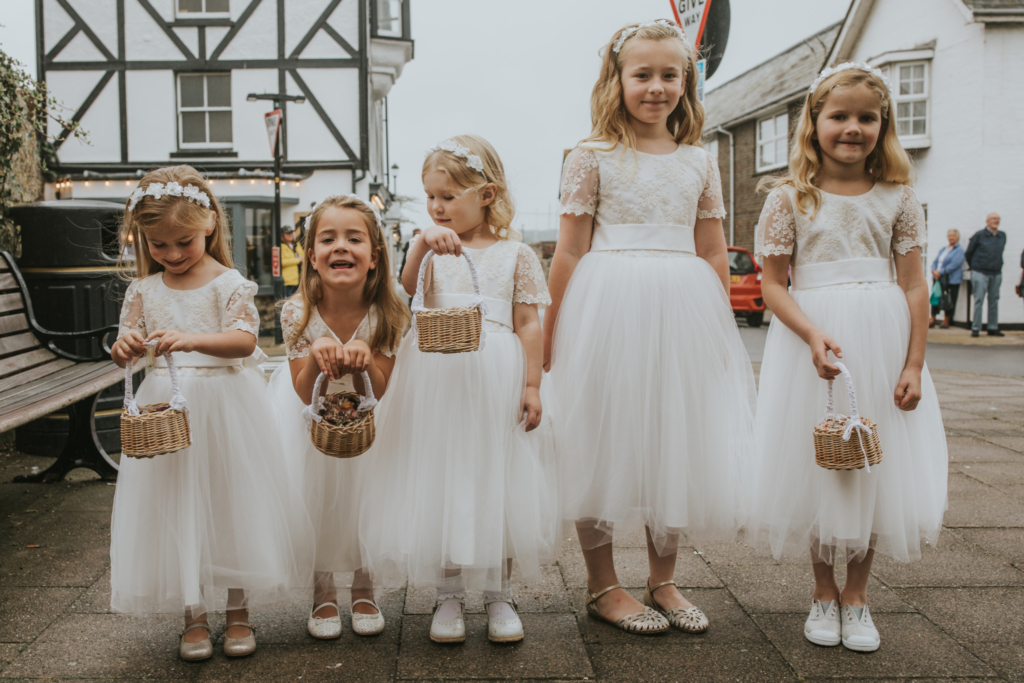 Flower Girl And Pageboy Outfits