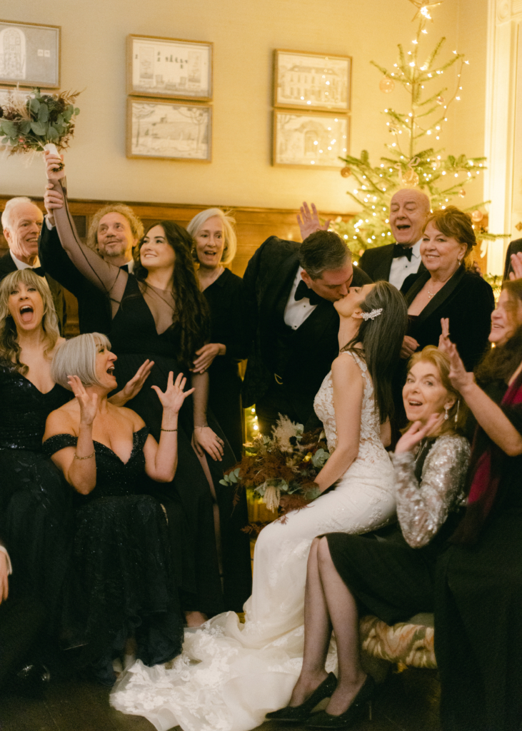 A Winter Wedding With A Cabaret Dinner