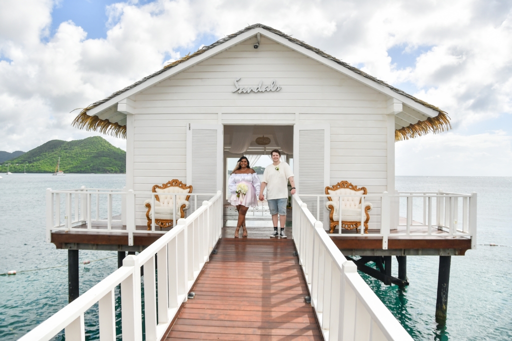 An Elopement At Sandals Grande St Lucian