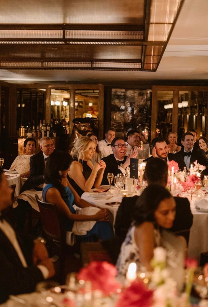 Inside: A Stylish, Romantic Black-Tie Wedding In London