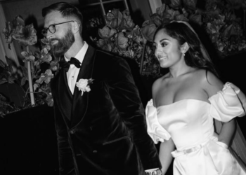 Inside: A Romantic Black-Tie Wedding In London