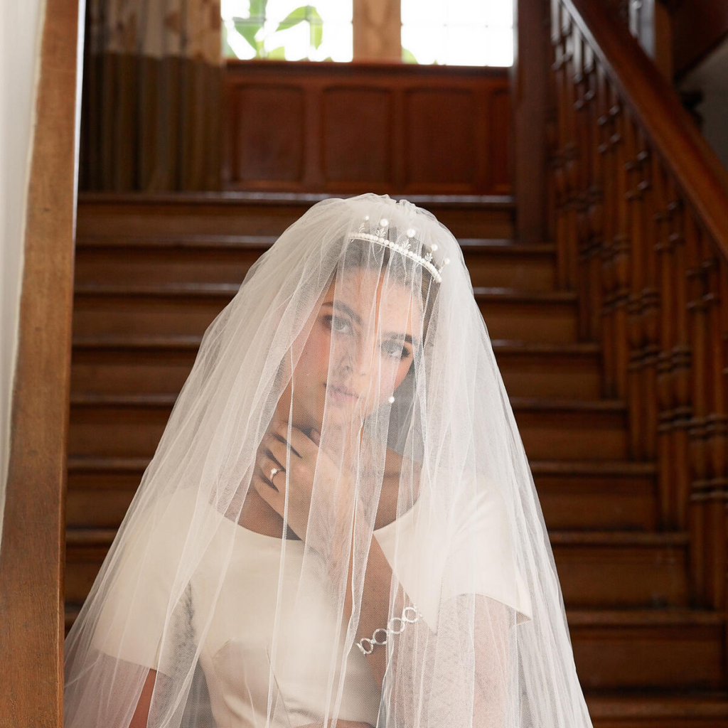 Wedding dress tiara