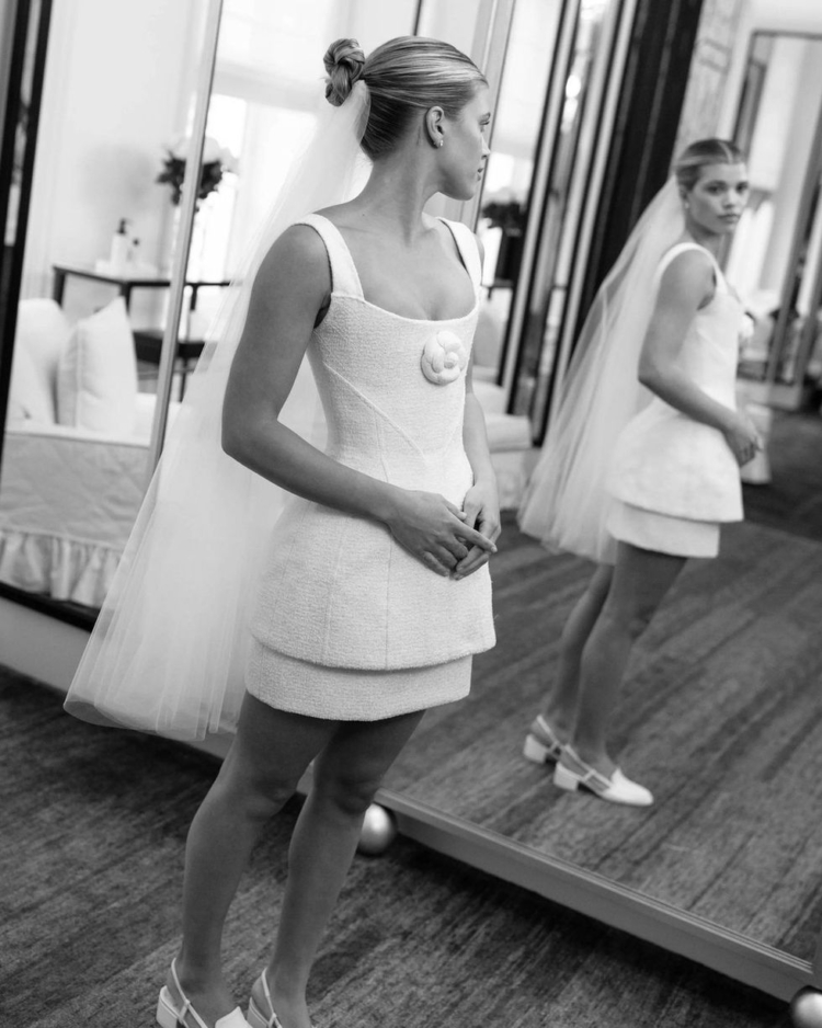 engagement gown look