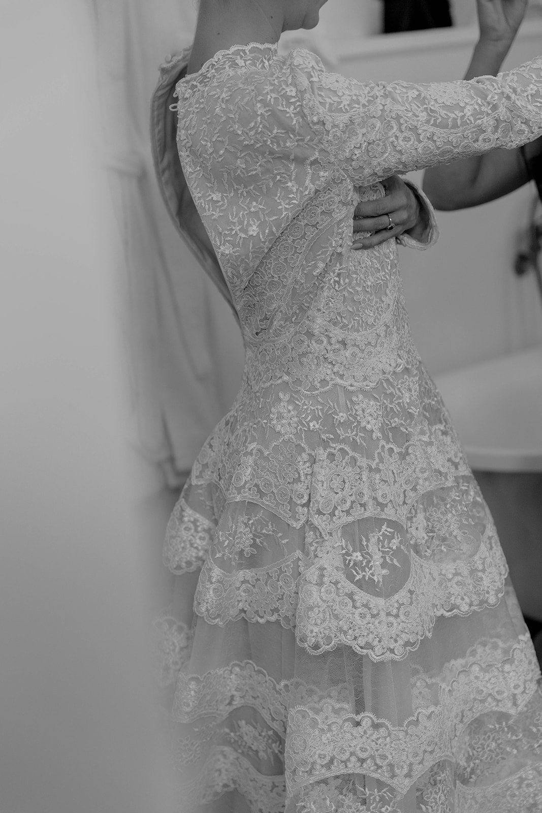 Ashlyn Dress Blessings White