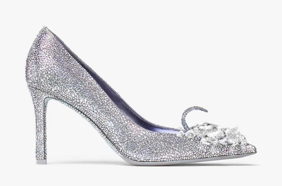 Jimmy Choo wedding shoes Crystal Slipper