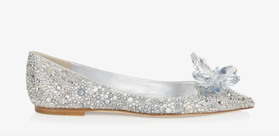 Jimmy Choo wedding shoes Attila flats