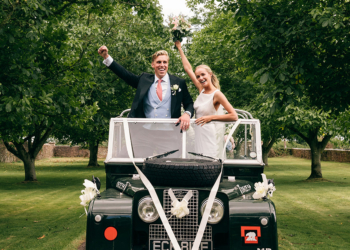 Flora and Sam Somerset Wedding