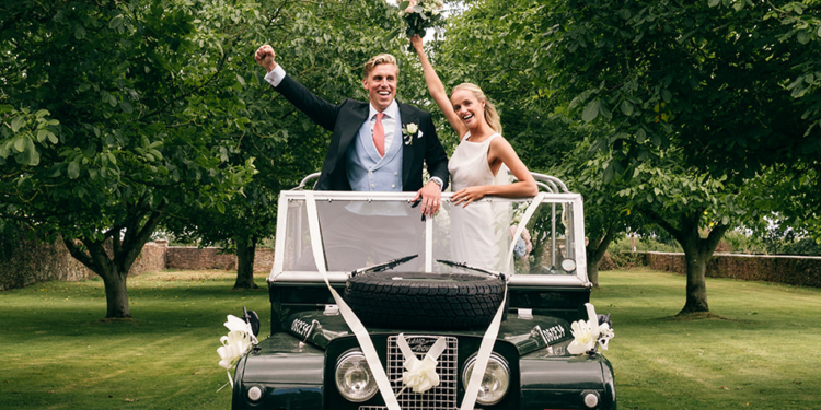 Flora and Sam Somerset Wedding