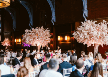 How To Style An Unforgettable Reception With Twilight Trees