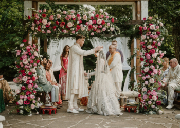 Inside: A Scottish-Indian Celebration At Achnagairn Castle