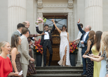 Inside: Emily Champion’s Stylish Civil Ceremony In London 