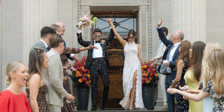 Inside: Emily Champion’s Stylish Civil Ceremony In London 