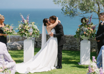 Inside: A Blue-Skied Dorset Wedding Weekend