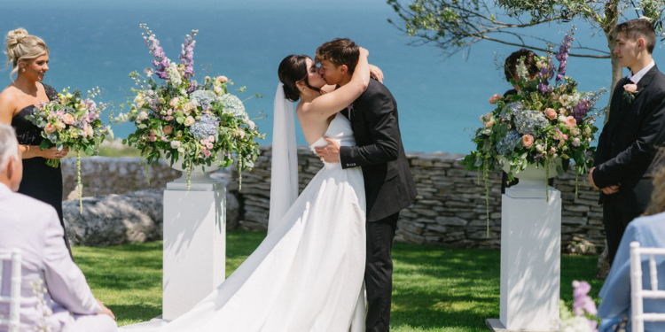 Inside: A Blue-Skied Dorset Wedding Weekend