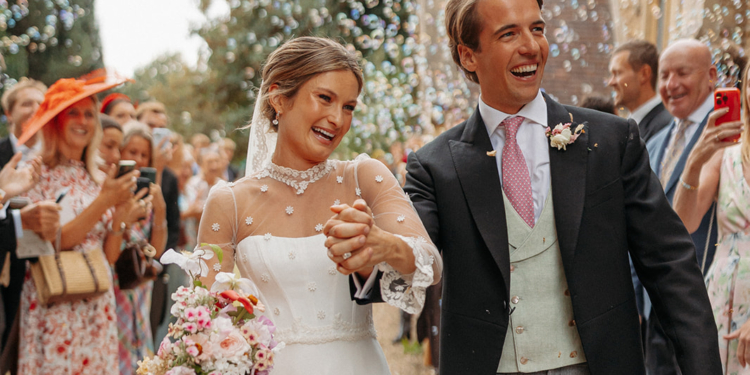 Inside: Honour Wainwright & Charlie Coleman’s Romantic Country House Wedding
