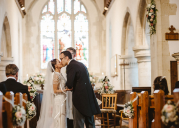 Inside: A Chic Hampshire Home Wedding