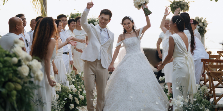 Inside: Aliena Cai And Will Yi’s Intimate Oceanfront Wedding in Bali