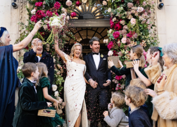 Inside: Anna Whitehouse And Olly Bretton’s Chic Winter Wedding At The Mandarin Oriental