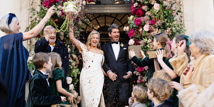 Inside: Anna Whitehouse And Olly Bretton’s Chic Winter Wedding At The Mandarin Oriental