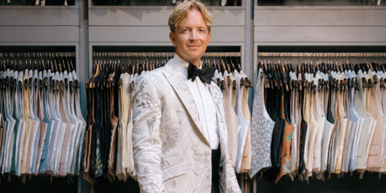 6 Groom Looks For A London Wedding: Inside A Fitting At Favourbrook Pall Mall