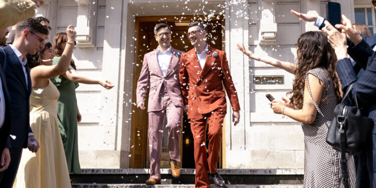 Inside: Adrien Mallevays and Matthew Shaw’s Hackney Town Hall Wedding