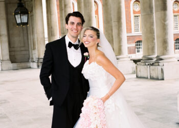Inside: Annabelle Hoy’s All-Pink Princess Wedding At The Painted Hall