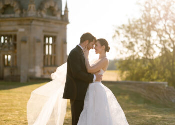 Inside: Arabella Golby And Paul Rein’s Opulent Wedding at Harlaxton Manor