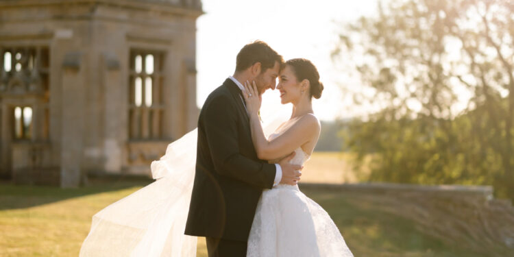 Inside: Arabella Golby And Paul Rein’s Opulent Wedding at Harlaxton Manor